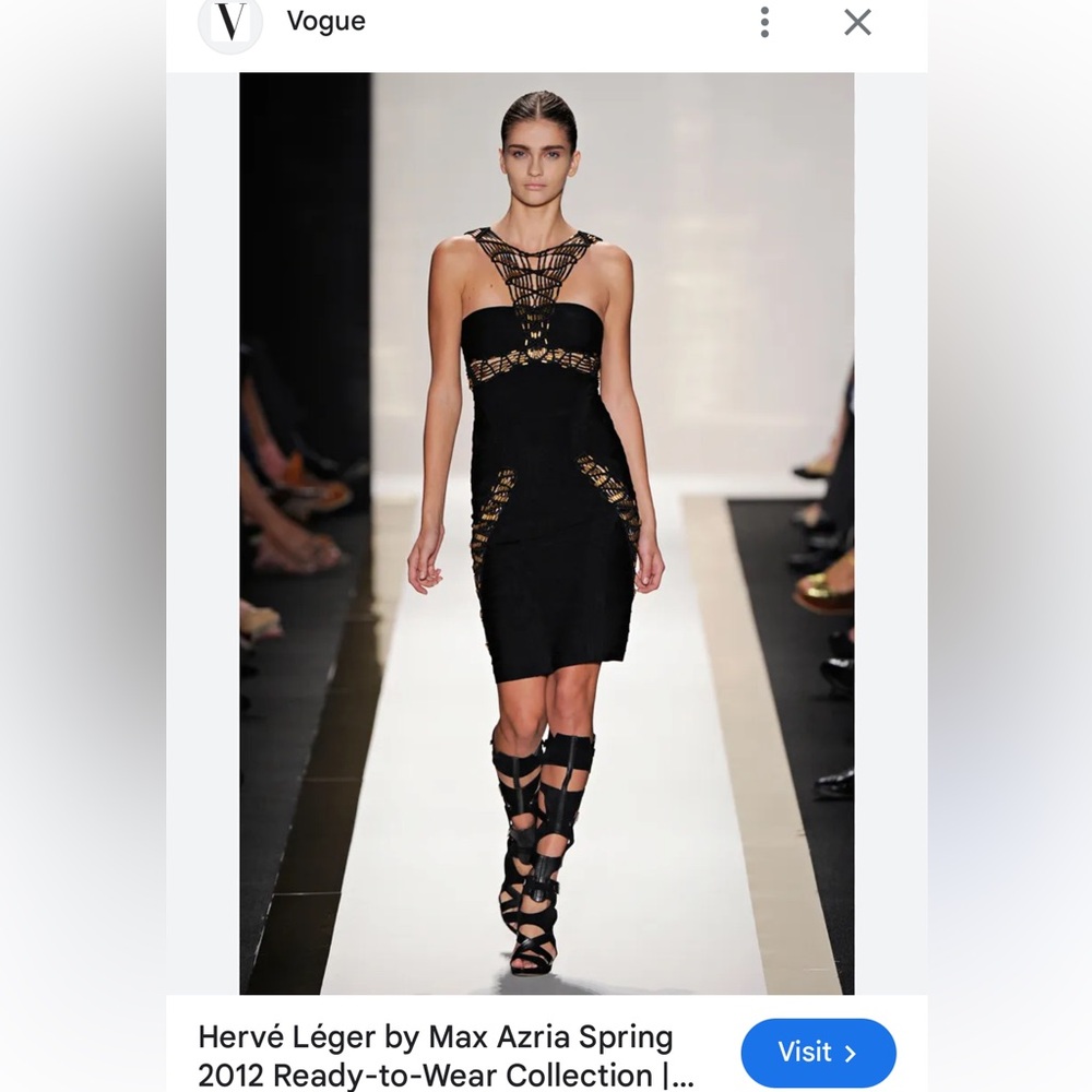🌸Herve Leger Alex Dress XS